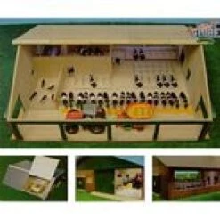 Kids Globe Cow Shedwith Milking Parlour