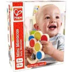 Hape Mini Maracas -Toys Promotion Store e0300minimaracasb