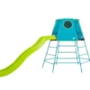 TP Explorer Metal Climbing Frame Blue With Crazy Wavy Slide