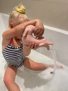 Scrunch Crocodile Water Pourer Teal