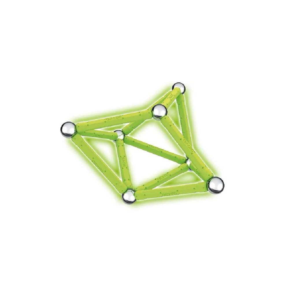 Geomag Glow Magnetic Construction Set 30 Pieces 1 Geomag Glow Magnetic Construction Set 30 Pieces