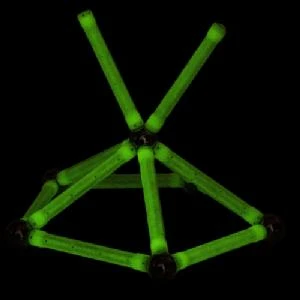Geomag Glow Magnetic Construction Set 30 Pieces 2 Geomag Glow Magnetic Construction Set 30 Pieces - Image 2
