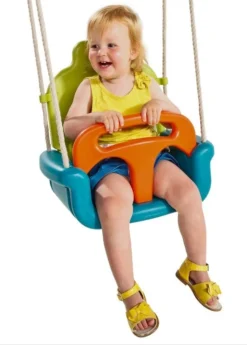 KBT Baby Seat Growable Type With Adjustable Poly Hemp Ropes -Toys Promotion Store growableswinggirl