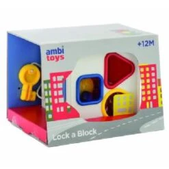 Ambi Toys Lock A Block -Toys Promotion Store lockablockb
