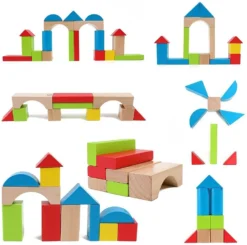 Hape Maple Wooden Building Blocks -Toys Promotion Store maplebloackshape21