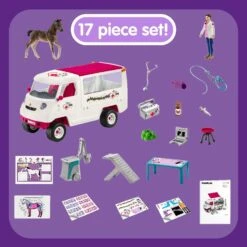Schleich Mobile Vet 13 Schleich Mobile Vet -Toys Promotion Store mobilevetwithparts