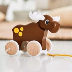 Brio Pull Along Moose -Toys Promotion Store moose30341b