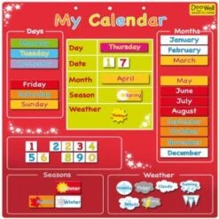 Fiesta My Calendar Magnetic