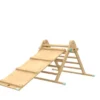 TP Pikler Wooden Toddler Climbing Triangle And Slide Board