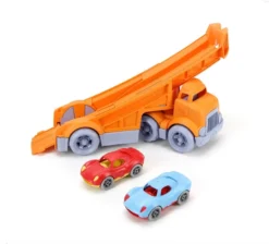 Green Toys Racing Truck With Ramp And Cars