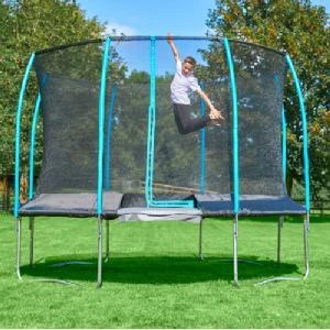 TP Challenger 14ft Blue Trampoline 3 TP Challenger 14ft Blue Trampoline - Image 3