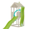 TP Treehouse Wooden Play Tower With Wavy Slide And Slide Lock