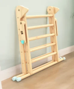 TP Pikler Wooden Toddler Climbing Triangle And Slide Board -Toys Promotion Store triangleframefolded