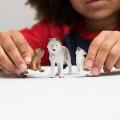 Schleich Wolf With Pup Set