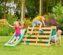 TP Wooden Climb And Slide Frame